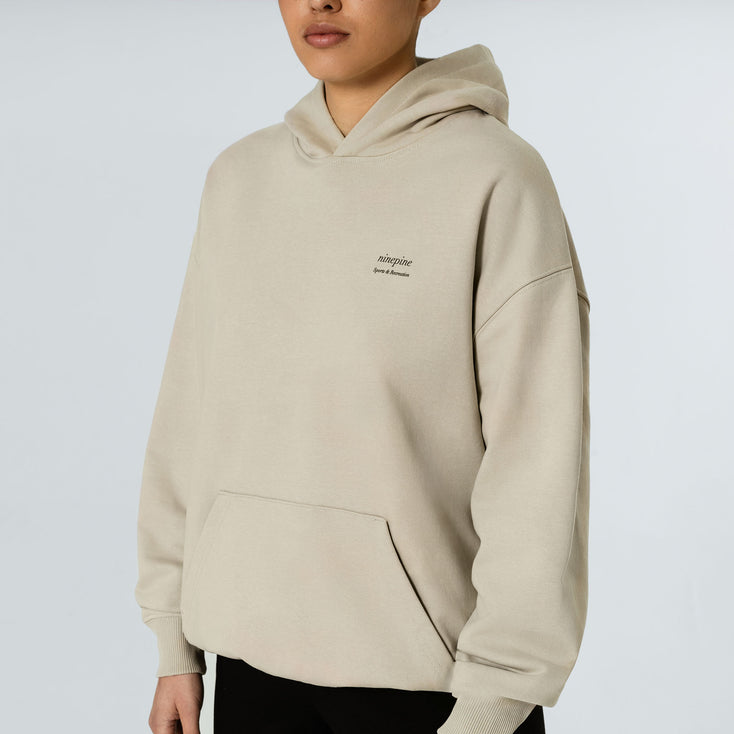 Relaxed Serif Hoodie