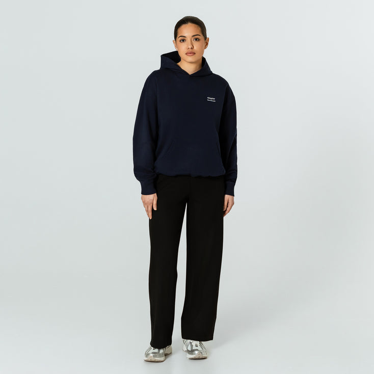 Relaxed Serif Hoodie