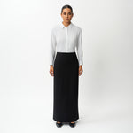 Tailored Ponte Maxi Skirt - Ninepine