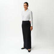 Tailored Ponte Maxi Skirt