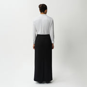 Tailored Ponte Maxi Skirt