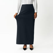 Tailored Ponte Maxi Skirt