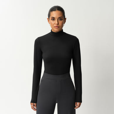 Soft Turtleneck Long-sleeve Ninepine