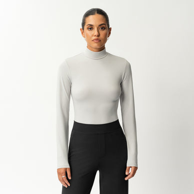 Soft Turtleneck Long-sleeve | Ninepine