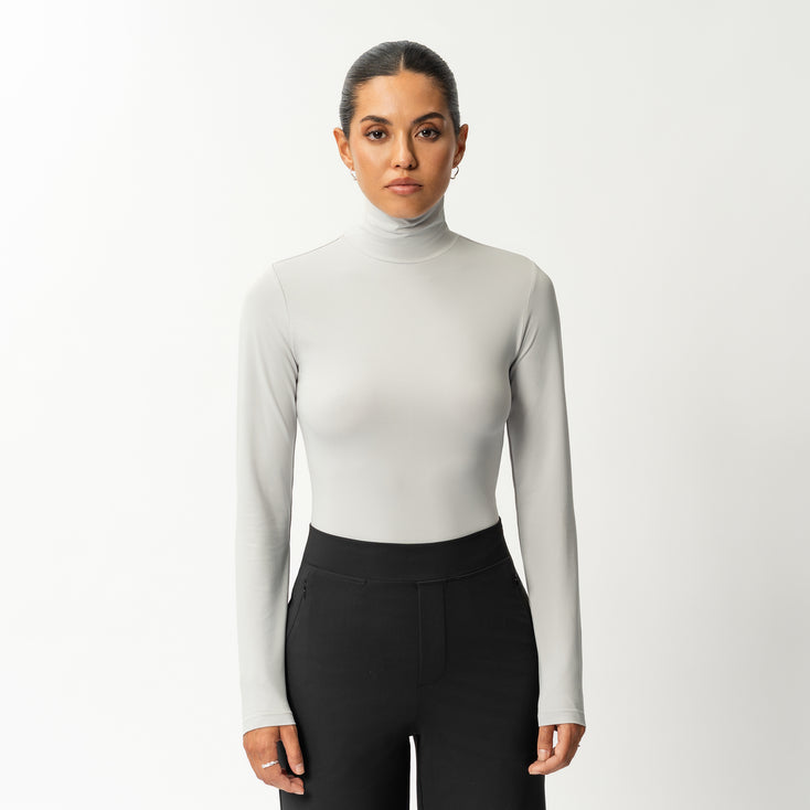 Soft Turtleneck Long-sleeve