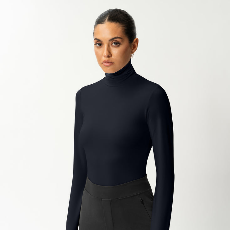 Soft Turtleneck Long-sleeve