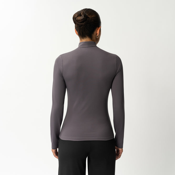 Soft Turtleneck Long-sleeve