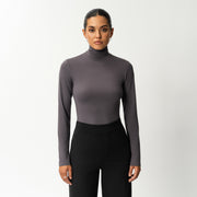 Soft Turtleneck Long-sleeve