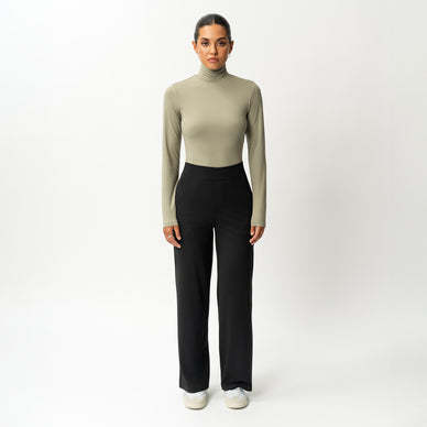 Soft Turtleneck Long-sleeve | Ninepine