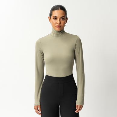 Soft Turtleneck Long-sleeve | Ninepine