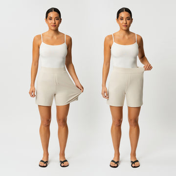 Light Ponte Shorts