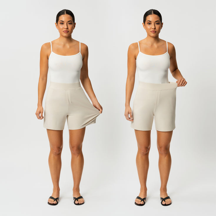 Light Ponte Shorts