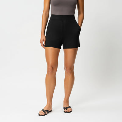 Light Ponte Shorts