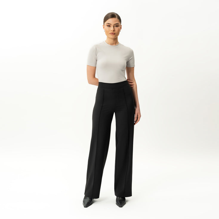 Asana Relaxed Front Crease Pant