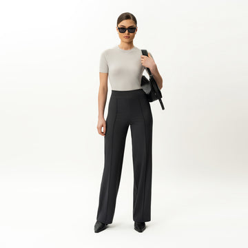 Asana Relaxed Front Crease Pant