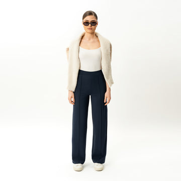 Asana Relaxed Front Crease Pant