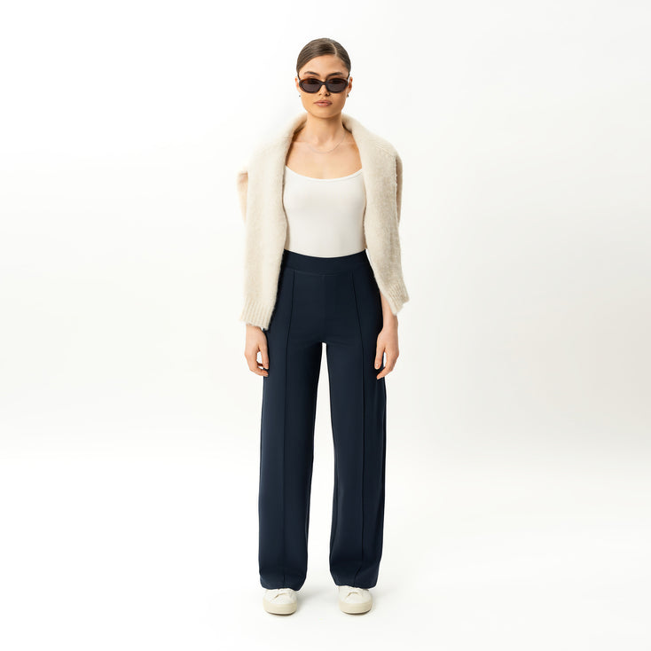 Asana Relaxed Front Crease Pant