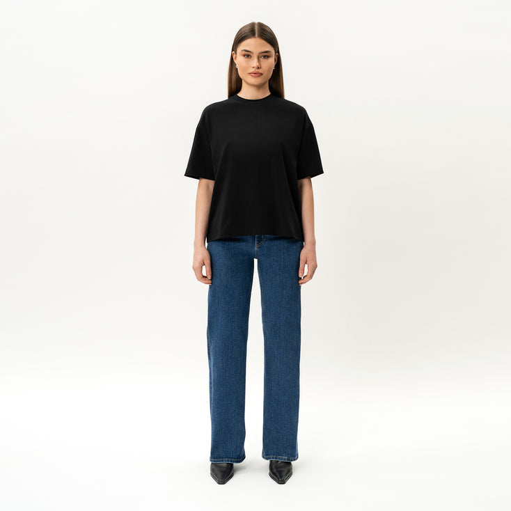 Oversized Boxy Pima T-shirt
