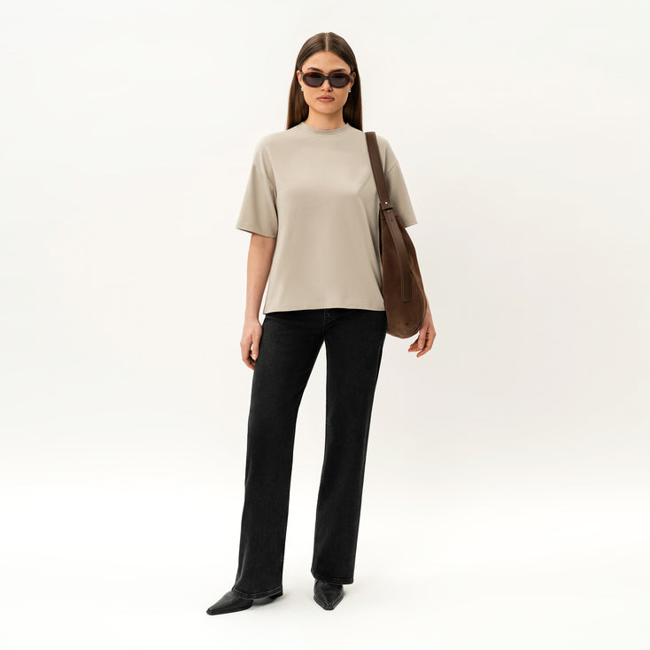 Oversized Boxy Pima T-shirt