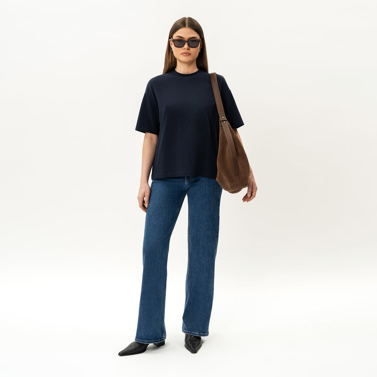 Oversized Boxy Pima T-shirt