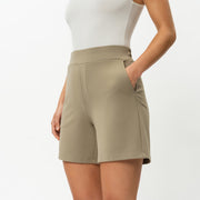 Light Ponte Shorts