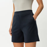 Light Ponte Shorts - Ninepine