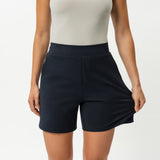 Light Ponte Shorts - Ninepine