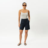 Light Ponte Shorts - Ninepine