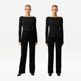 Soft Boatneck Long-sleeve - Ninepine