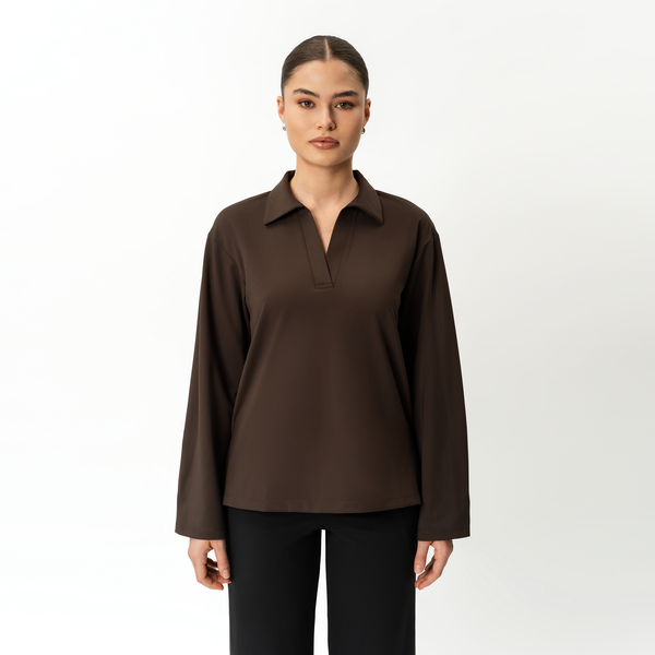 Asana Polo Top | Ninepine