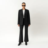 Crepe Bootcut Trouser - Ninepine