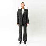 Crepe Bootcut Trouser - Ninepine