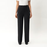 Crepe Relaxed Trouser - Ninepine