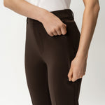 Crepe Slim Trouser - Ninepine