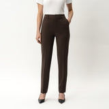Crepe Slim Trouser - Ninepine