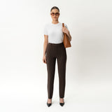 Crepe Slim Trouser - Ninepine