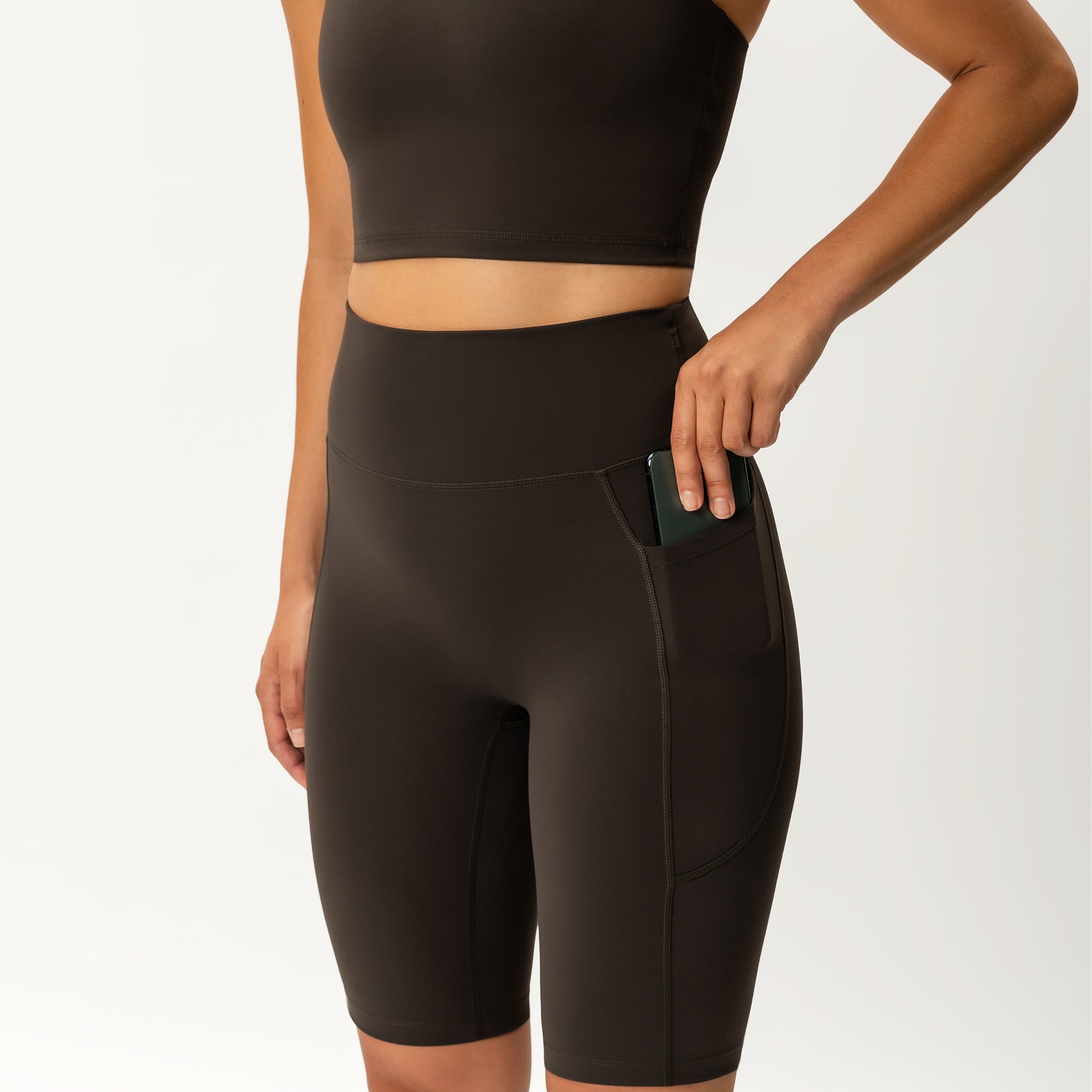 Asana Pocket Biker Short - Ninepine