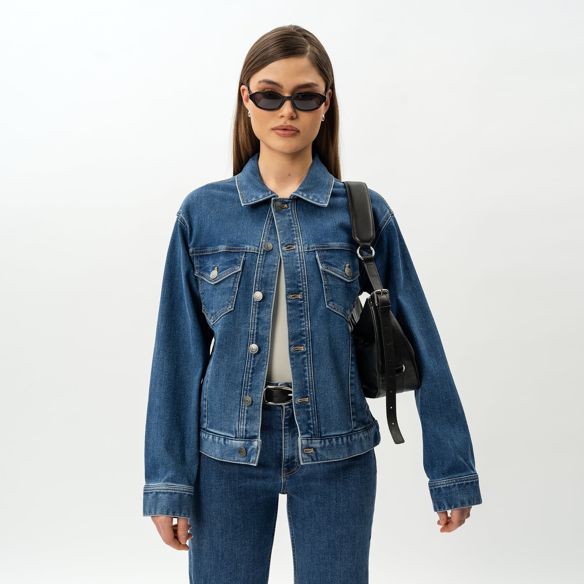 Stretchy ComfortDenim™ Jacket - Ninepine