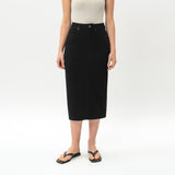 Stretchy ComfortDenim™ Skirt - Ninepine