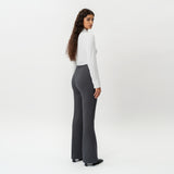 Tailored Ponte Bootcut Trouser - Ninepine