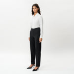 Tailored Ponte Straight Trouser - Ninepine