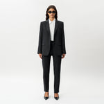 Tailored Ponte Straight Trouser - Ninepine