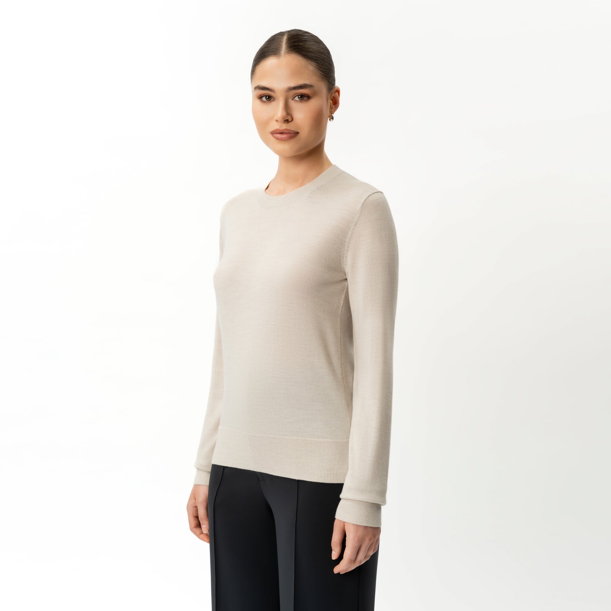 Merino wool crewneck - Ninepine