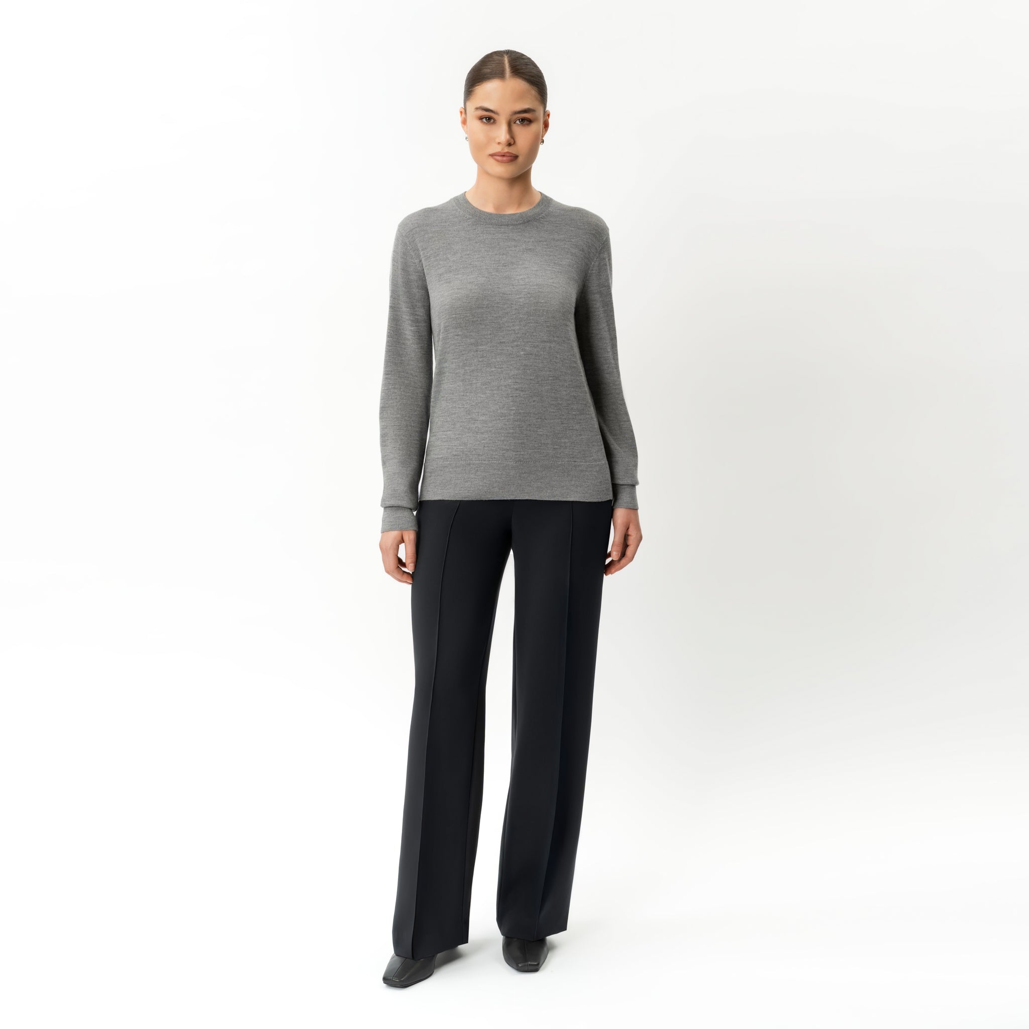 Merino wool crewneck - Ninepine