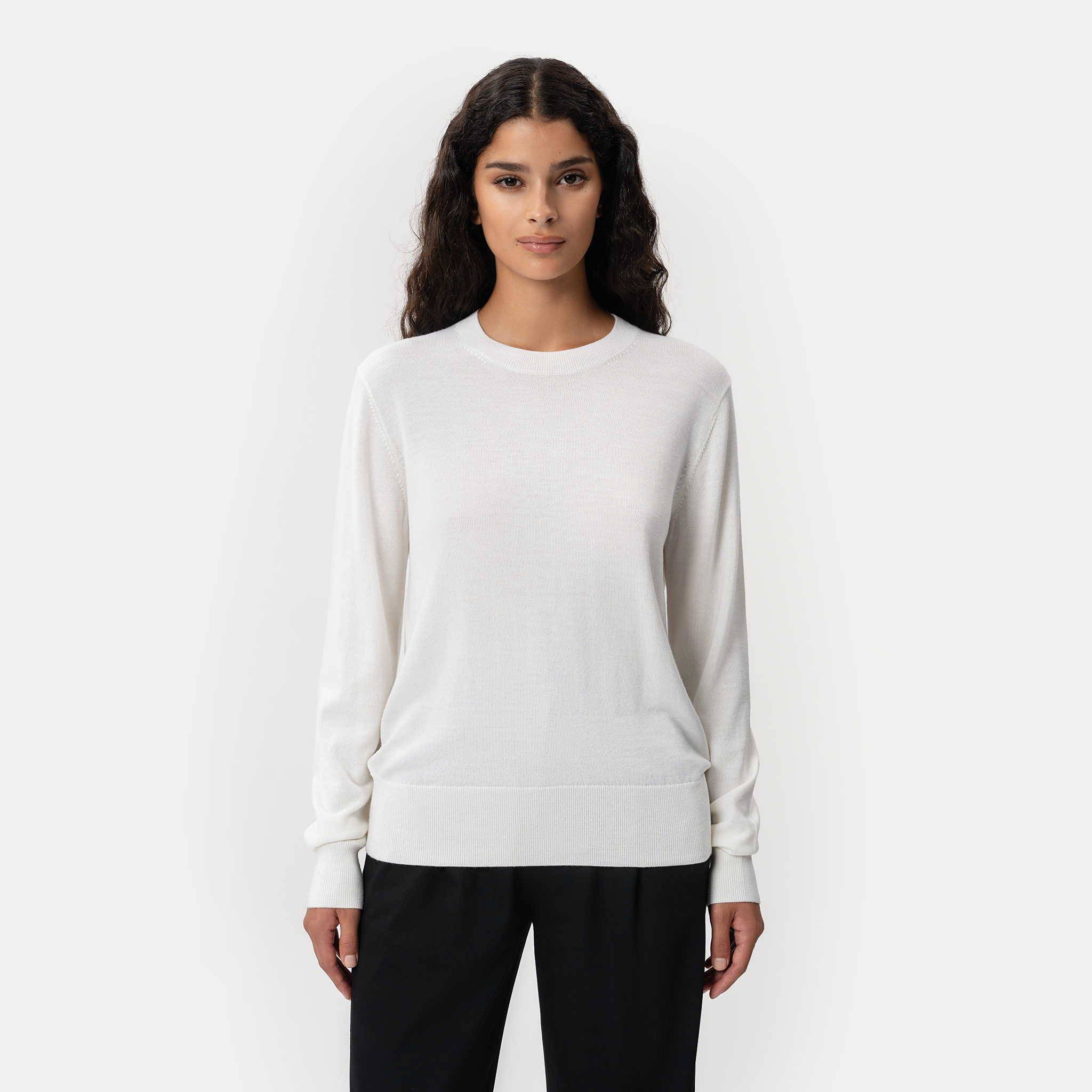 Merino Wool Crewneck - Ninepine