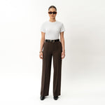 Crepe Relaxed Trouser - Ninepine