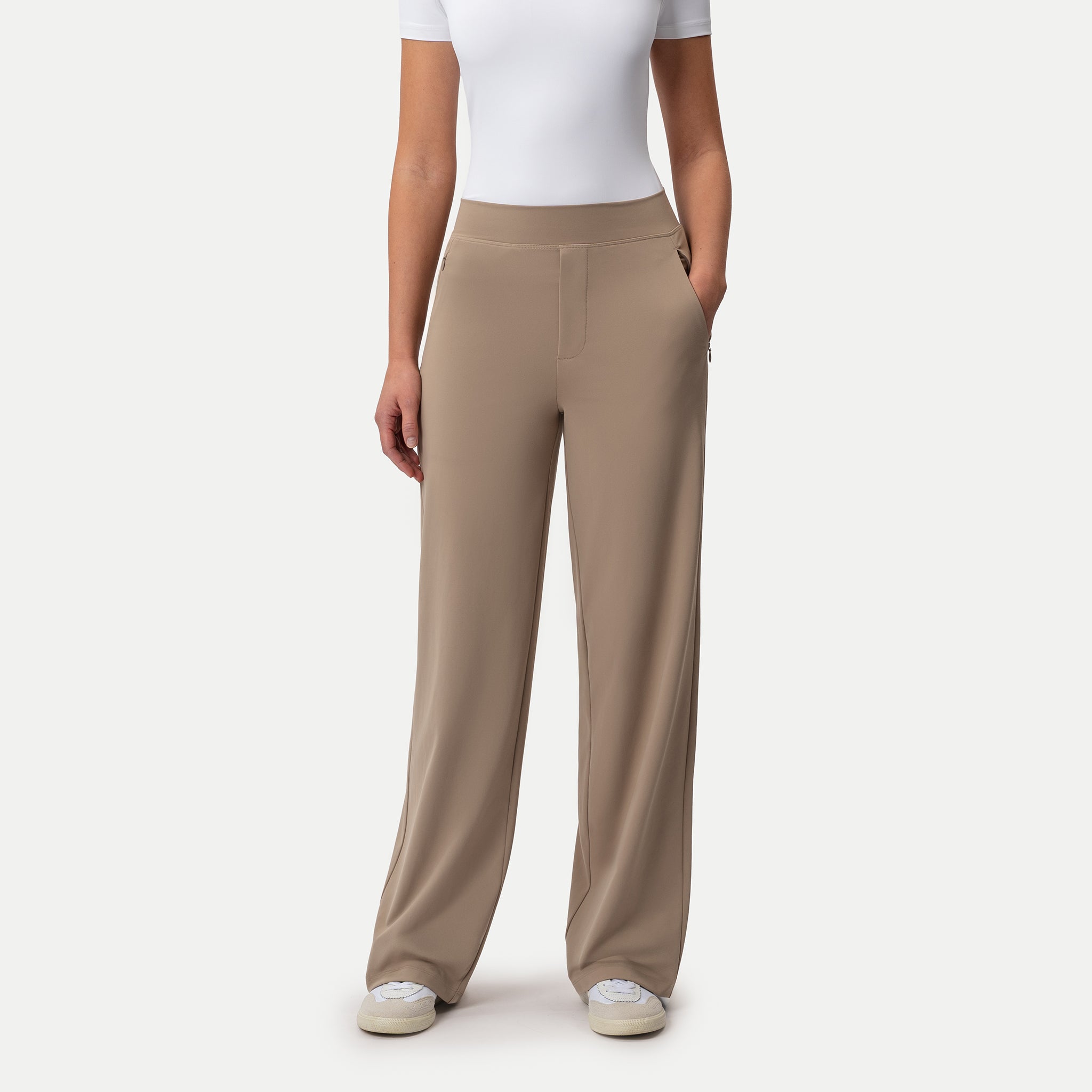 Asana Relaxed Straight Pant - Ninepine
