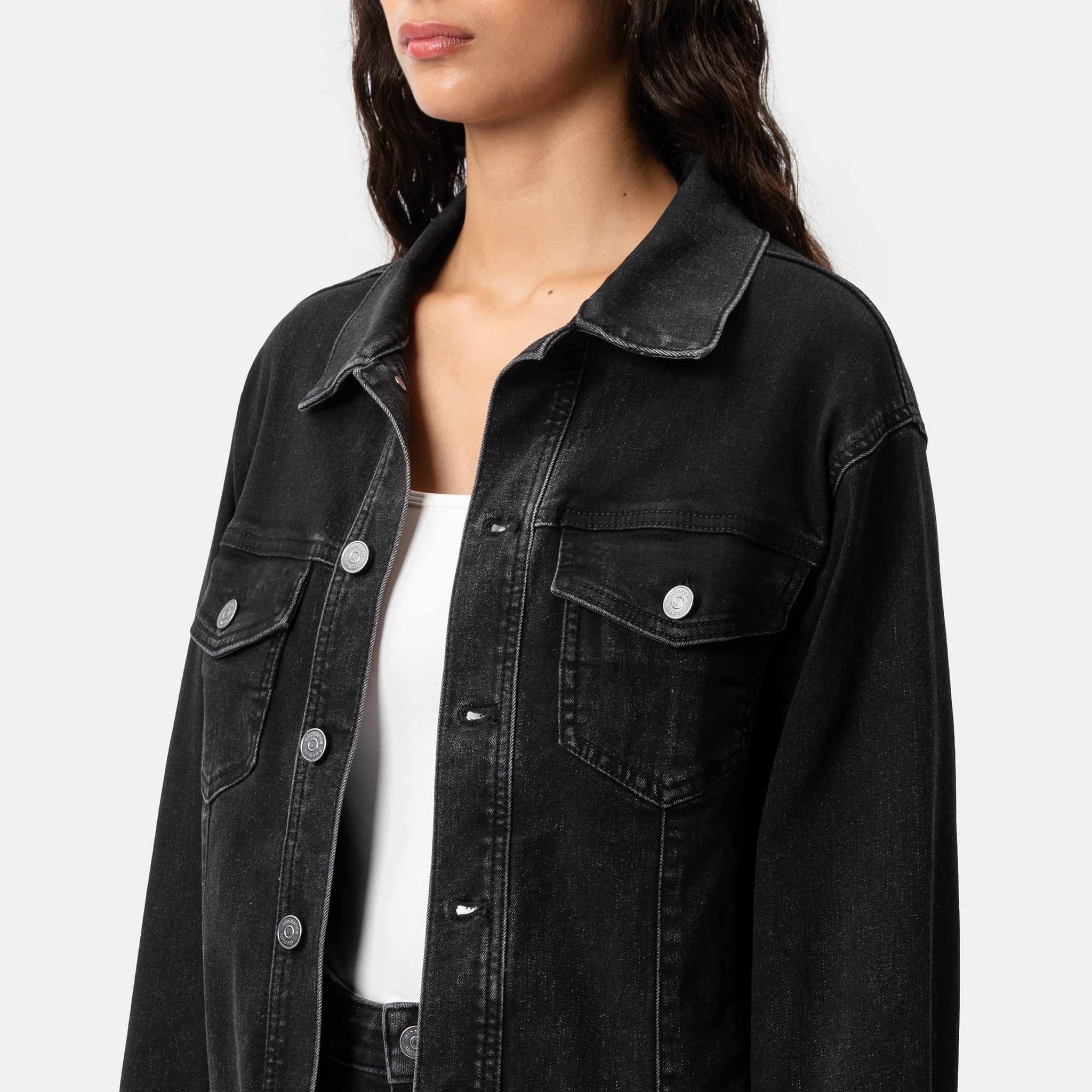 Stretchy ComfortDenim™ Jacket - Ninepine