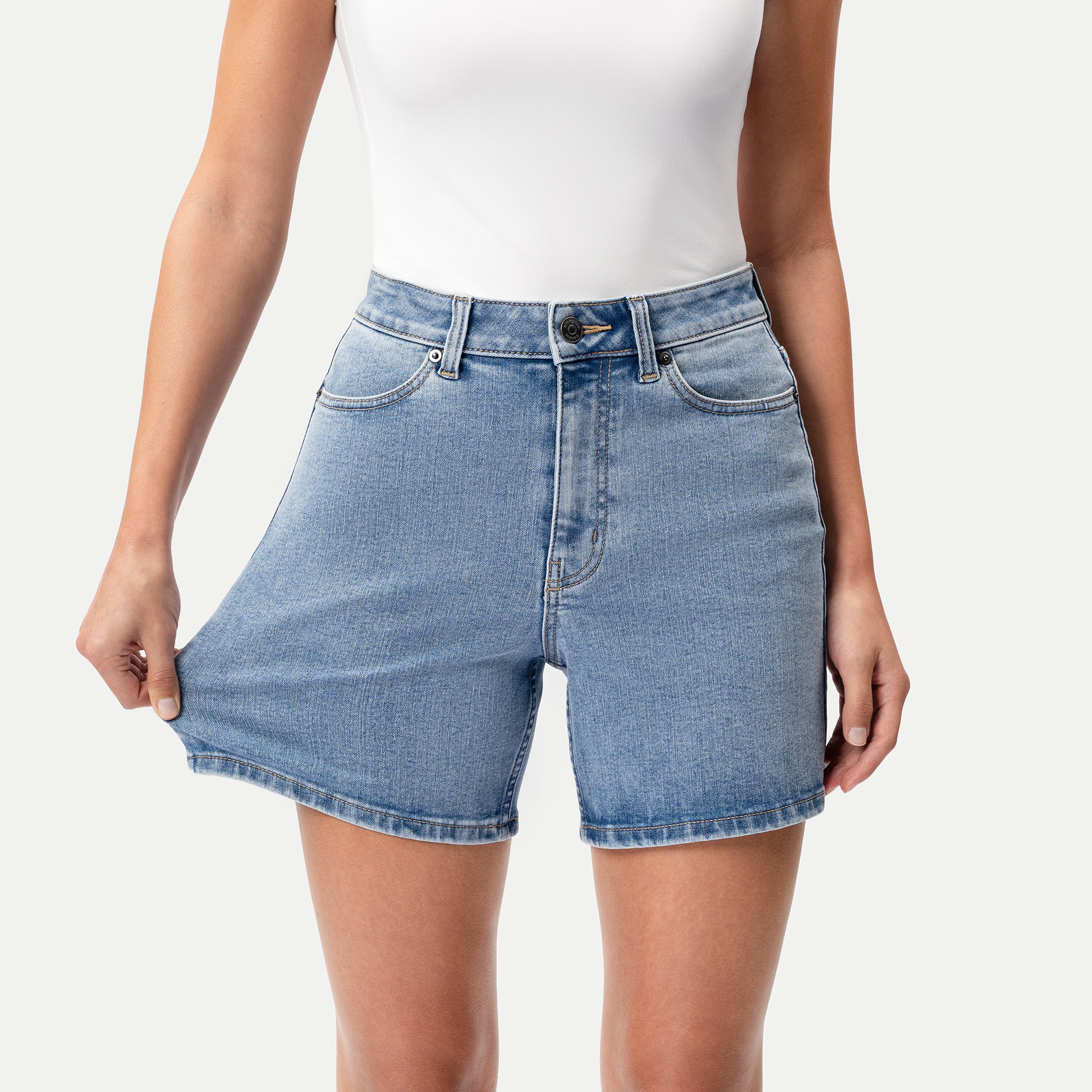 Stretchy ComfortDenim™ Shorts - Ninepine