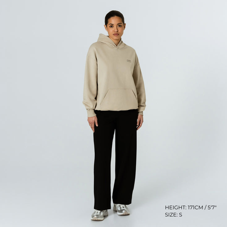 Relaxed Serif Hoodie